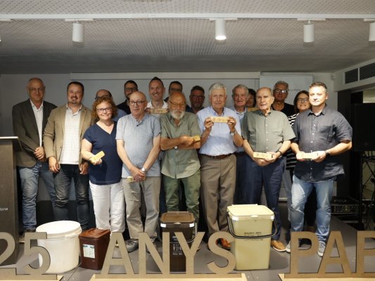 25 anys del porta a porta amb un homenatge a dos taradellencs que van impulsar el model
