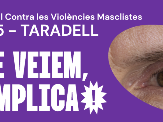 Actes a la Biblioteca amb motiu del 25N per reivindicar l'eliminació de les violències masclistes Actes a la Biblioteca amb motiu del 25N per reivindicar l'eliminació de les violències masclistes