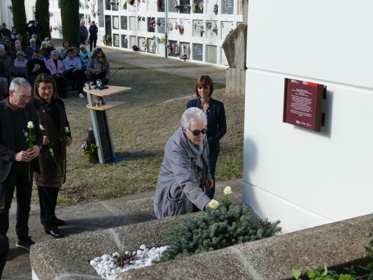 Taradell homenatja Francesc Viadiu i Vendrell i recorda les víctimes de la Guerra Civil i la postguerra