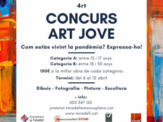 4a Edició del Concurs Art Jove 4a Edició del Concurs Art Jove