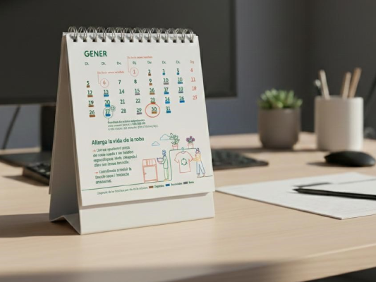 L'Ajuntament impulsa el reciclatge i l'economia circular amb un nou calendari i el joc educatiu <i>Zanki</i> L'Ajuntament impulsa el reciclatge i l'economia circular amb un nou calendari i el joc educatiu <i>Zanki</i>