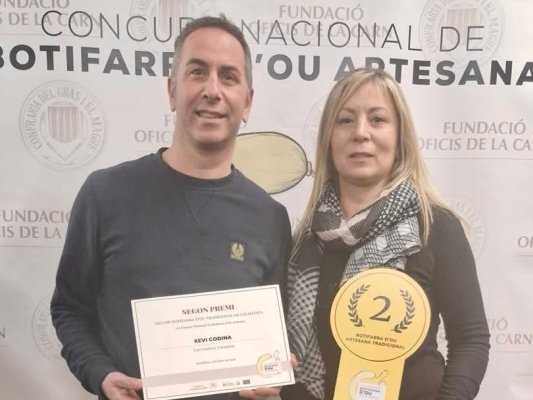 La botifarra d'ou de la Carnisseria Codina rep un nou reconeixement