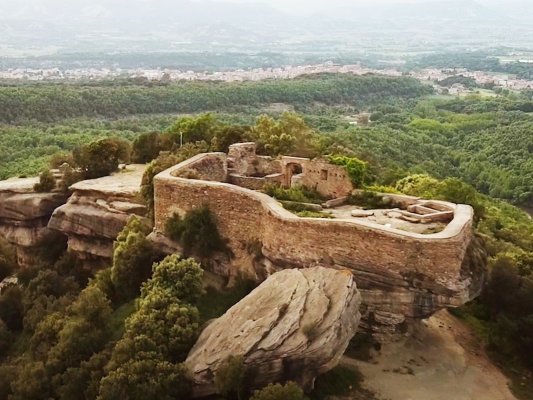 Comencen els treballs d’eliminació de vegetació al Castell de Can Boix Comencen els treballs d’eliminació de vegetació al Castell de Can Boix