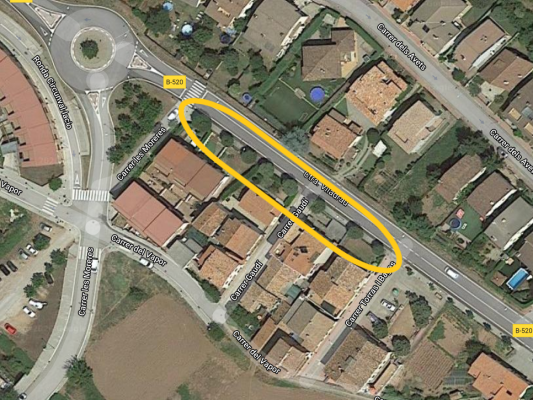 Es substituiran nou alzines de la carretera de Viladrau Es substituiran nou alzines de la carretera de Viladrau