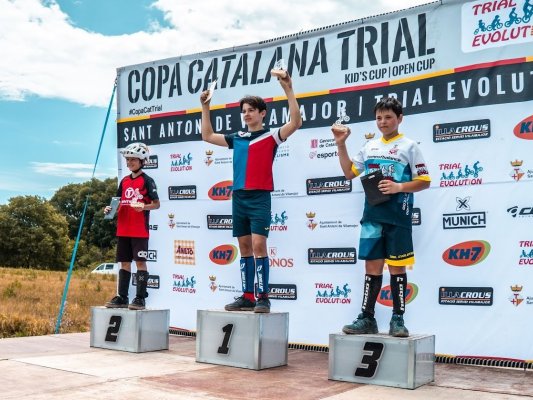 David López, subcampió de la Copa Catalana de Trial David López, subcampió de la Copa Catalana de Trial