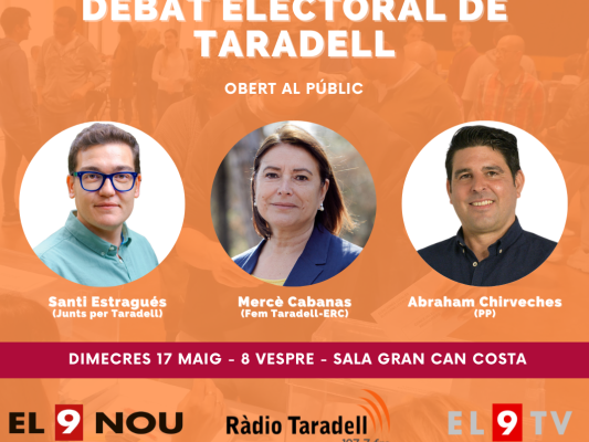VÍDEO i ÀUDIO. Aquí podràs veure i escoltar el debat electoral de Taradell VÍDEO i ÀUDIO. Aquí podràs veure i escoltar el debat electoral de Taradell