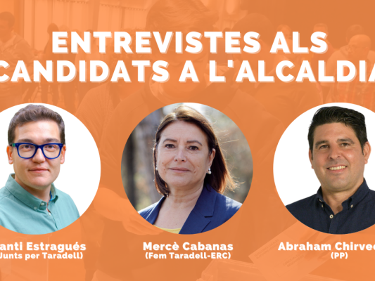 ÀUDIO. Entrevistes als tres candidats a l'alcaldia