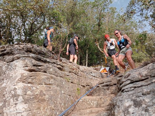 Cesko Compte i Helena Mercader guanyen el Trail Toca-sons Cesko Compte i Helena Mercader guanyen el Trail Toca-sons