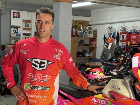 Arnau Lledó, recuperat de la lesió al Dakar, ja prepara el retorn a la competició Arnau Lledó, recuperat de la lesió al Dakar, ja prepara el retorn a la competició