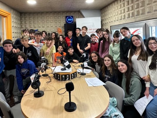 ÀUDIO. Segon 'Instinews' del curs amb els alumnes de l'Institut ÀUDIO. Segon 'Instinews' del curs amb els alumnes de l'Institut