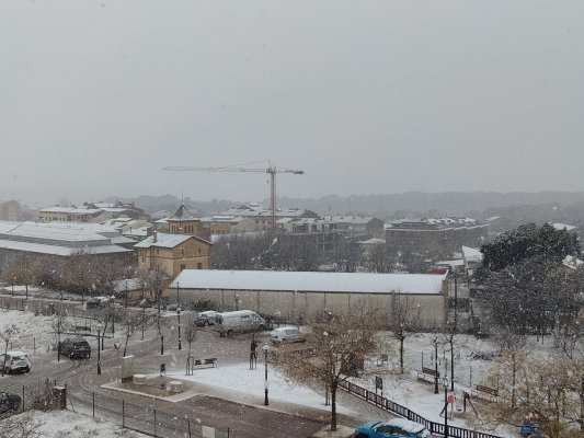 FOTOS i VÍDEOS. Segona nevada de l'any, ara més intensa