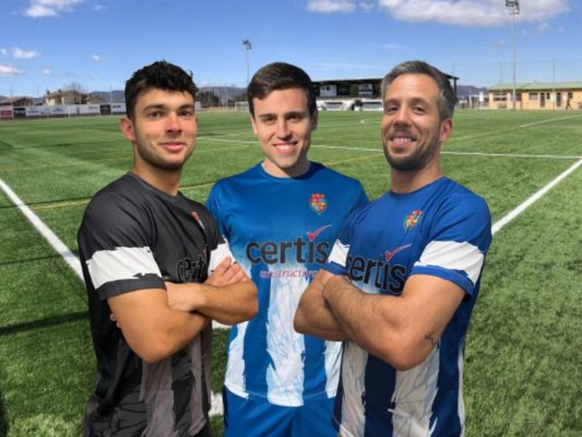 Oriol Vallmitjana, Gerard Piquer i Gerard Coronado, primeres incorporacions de la UD Taradell Oriol Vallmitjana, Gerard Piquer i Gerard Coronado, primeres incorporacions de la UD Taradell