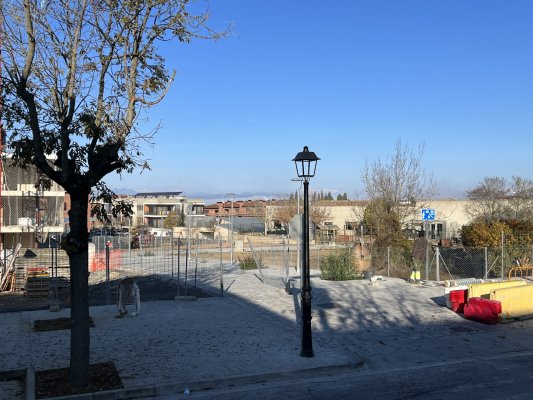 El nou passatge de l'Escola s'obrirà després de les festes de Nadal