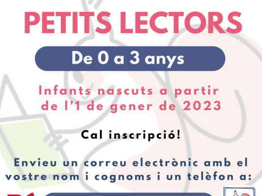 S’obren les inscripcions per a L’hora del conte – Petits lectors 