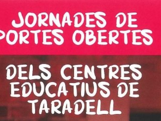 Jornades de portes obertes dels centres educatius de Taradell Jornades de portes obertes dels centres educatius de Taradell