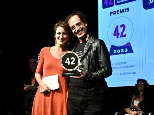 Ferran Garcia guanya el Premi 42 a la millor obra original en català Ferran Garcia guanya el Premi 42 a la millor obra original en català