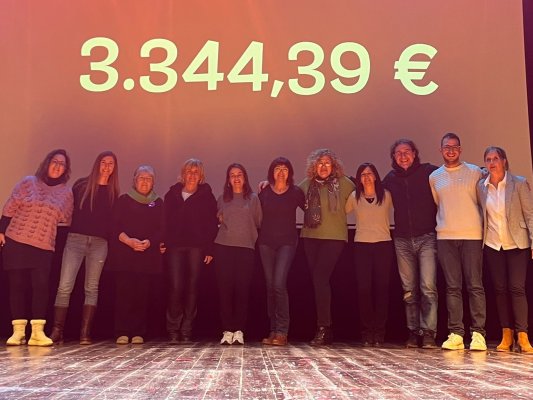 Taradell recapta més de 3.440 euros per a La Marató de TV3