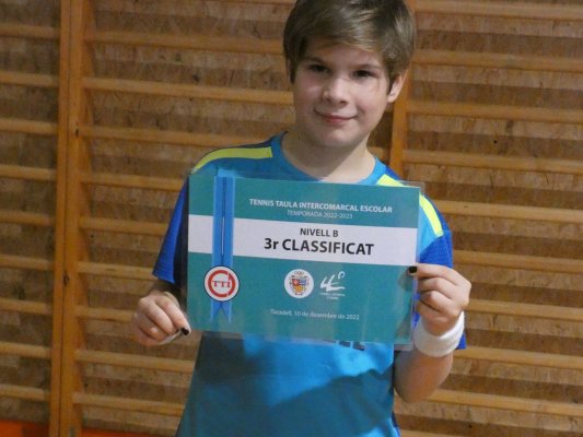 Bons resultats dels jugadors del CPE Taradell a l'Escolar TTI de Taradell Bons resultats dels jugadors del CPE Taradell a l'Escolar TTI de Taradell
