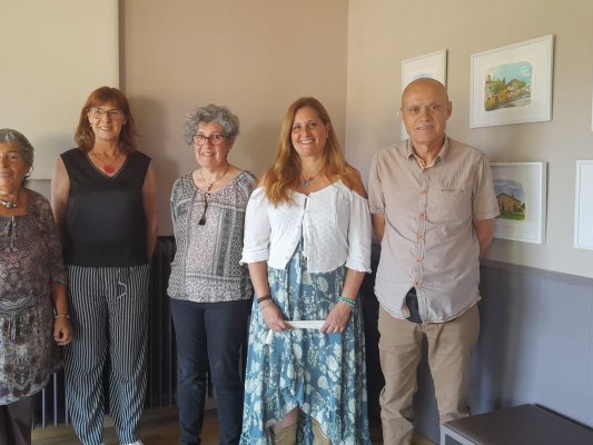 El col·lectiu Dibuixa Taradell exposa a Olost El col·lectiu Dibuixa Taradell exposa a Olost