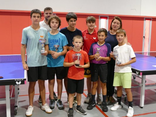 Marc Palomeras i Bruc Moll guanyen el 24a torneig de Tennis Taula Infantil Marc Palomeras i Bruc Moll guanyen el 24a torneig de Tennis Taula Infantil