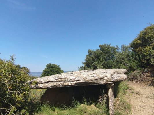 Intervenció arqueològica al dolmen dels Sequers de Gasala per conservar-lo