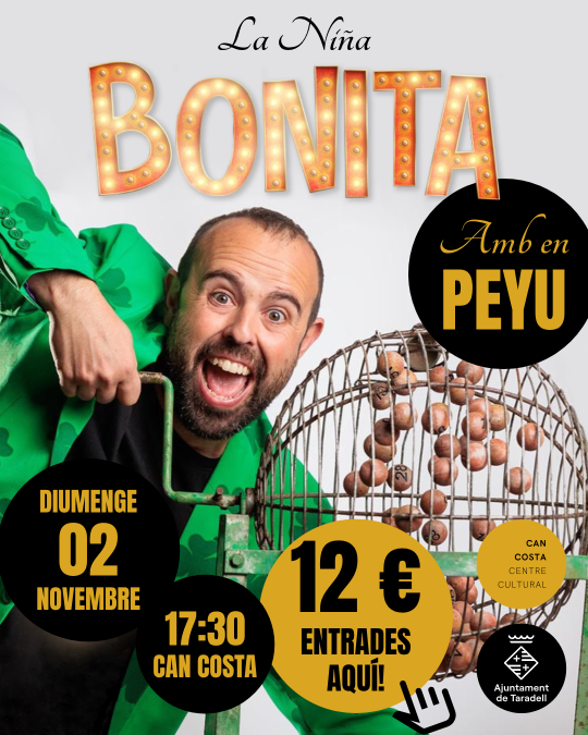 En Peyu a Taradell amb “La niña bonita”, el 2 de novembre de 2025