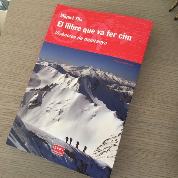Miquel Ylla presentarà 'El llibre que va fer el cim. Vivència a la muntanya' a la Biblioteca de Taradell
