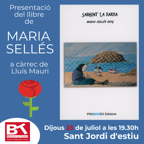 Presentació del llibre 'Sargint la xarxa' de Maria Sellés