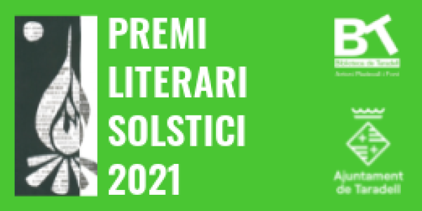 Convocada la 19a edició del Premi Literari Solstici
