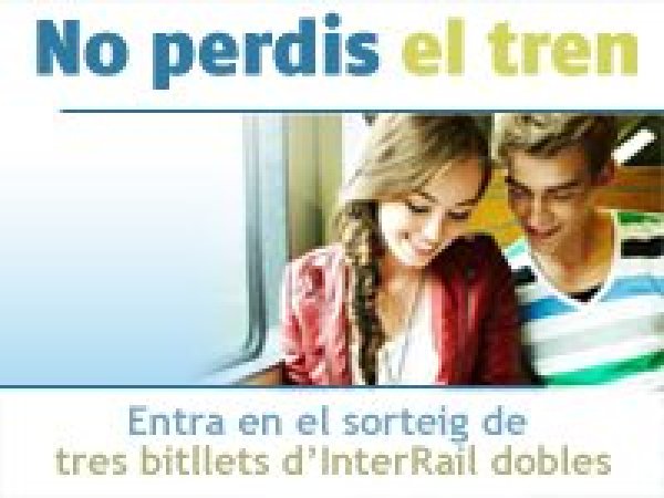 Viatja en tren per Europa amb la Biblioteca