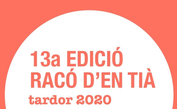 Inscripcions obertes per a la tretzena edició d'El Racó d'en Tià Inscripcions obertes per a la tretzena edició d'El Racó d'en Tià