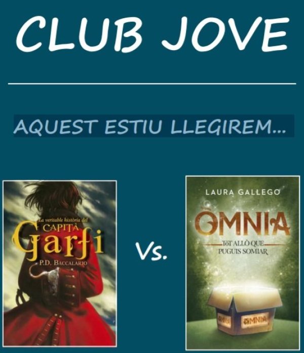 Participa al Club Jove d'Estiu de la Biblioteca de Taradell Participa al Club Jove d'Estiu de la Biblioteca de Taradell