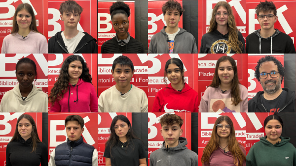 VÍDEO Lectura de poemes en motiu del Dia Mundial de la Poesia 2026 <strong>VÍDEO</strong> Lectura de poemes en motiu del Dia Mundial de la Poesia 2026