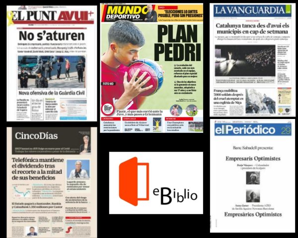 Llegeix els diaris amb l'eBiblio Llegeix els diaris amb l'eBiblio