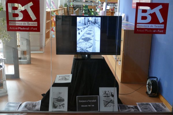 Exposició fotogràfica digital sobre la festa del Corpus a Taradell