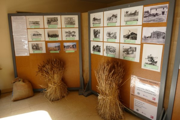 Una exposició recorda el batre a Taradell Una exposició recorda el batre a Taradell