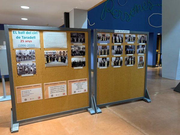 L'Arxiu Fotogràfic recorda els 25 anys del Ball del Ciri en una exposició