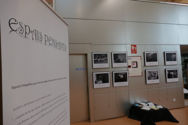 Nova exposició de fotografies a la Biblio: 'Espais pensants'