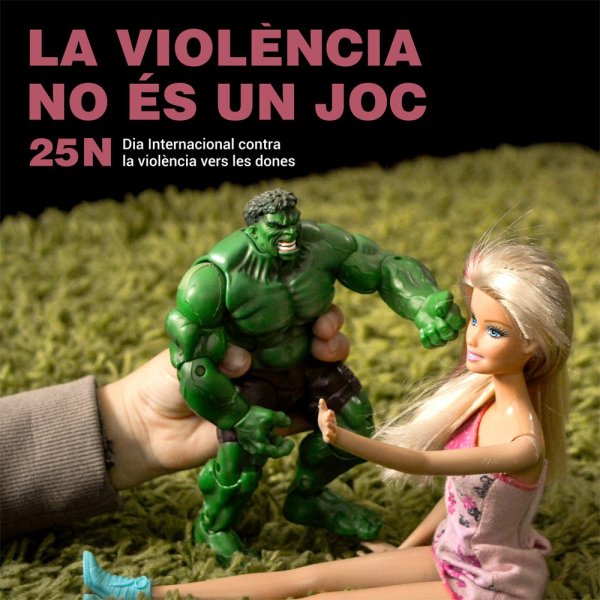 Dia Internacional contra la violència vers les dones a la Biblioteca de Taradell