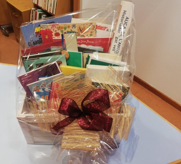 La Biblioteca de Taradell sorteja una magnífica Bibliopanera de Nadal