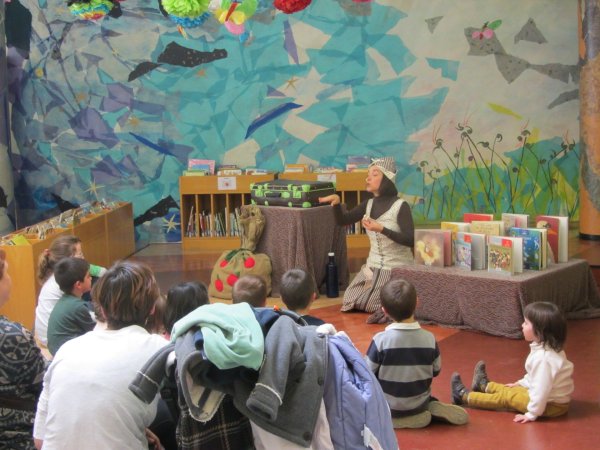 'La pagesa Marieta i els seus contes' a l'Hora del Conte del mes de gener