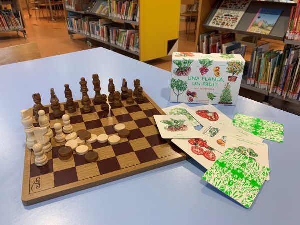Tens ganes de jugar? Vine a la Sala Infantil de la Biblio