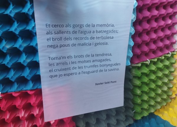 Exposició de poemes 'Juny Poètic' a la Biblioteca de Taradell
