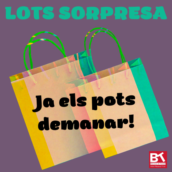 Demana Lots de llibres sopresa!