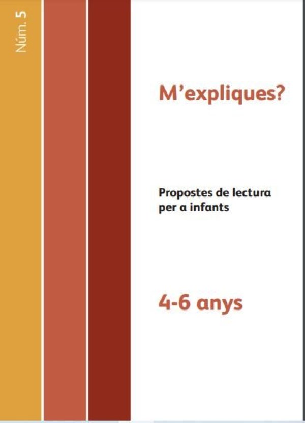 'M'expliques?', una nova guia amb propostes de lectura per a infants d'entre 4 i 6 anys