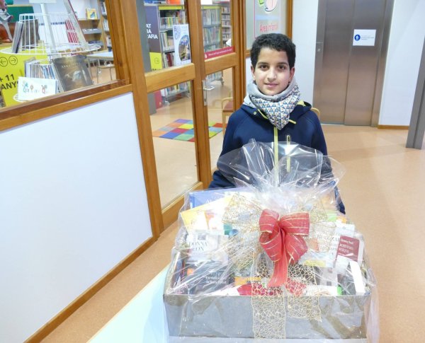 Mohamed Belhaj, de Taradell, guanya la Bibliopanera