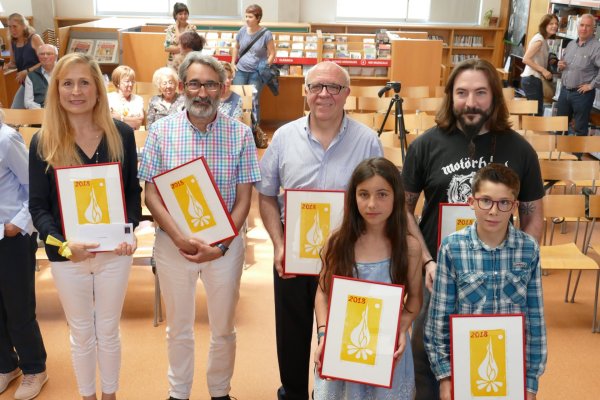 Maria Dolors Portas i Aureli Trujillo guanyen el 16è Premi Solstici de Taradell