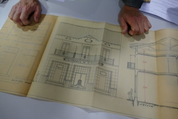 Acte de lliurament de l'arxiu dels anys '30 a Taradell de l'arquitecte Manel Gausa i Raspall