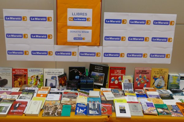 La Biblioteca de Taradell col·labora amb La Marató de TV3