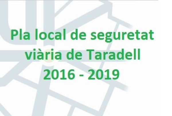 Pla local de seguretat viària de Taradell 2016 - 2019